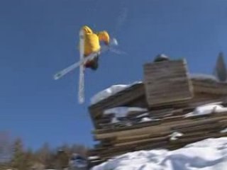 Pub "Le Solan : skieur"