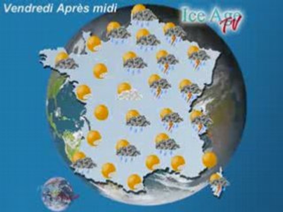 Meteo du Vendredi 15 Aout 2008
