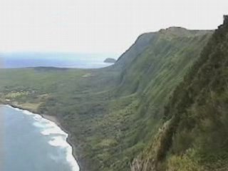 Scenic Island of Molokai and its Leper Colony, Hawaii