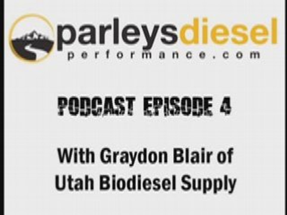 Biodiesel Interview part 1 of 4