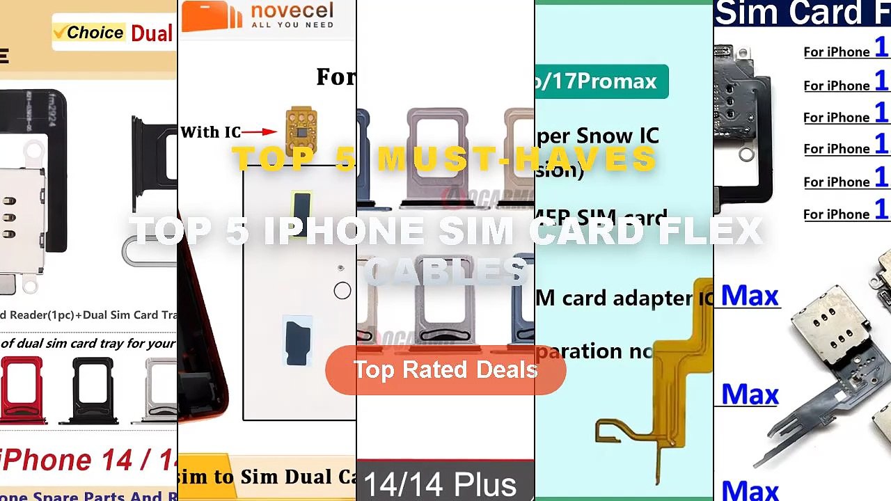 Amazing Top 5 IPhone SIM Card Flex Cables You Need To See - Dual SIM ...