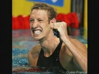 Alain Bernard Medaille d'or aux J.O