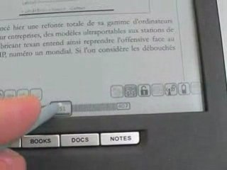 Test du livre électronique Orange les Echos, by Stan&Dam