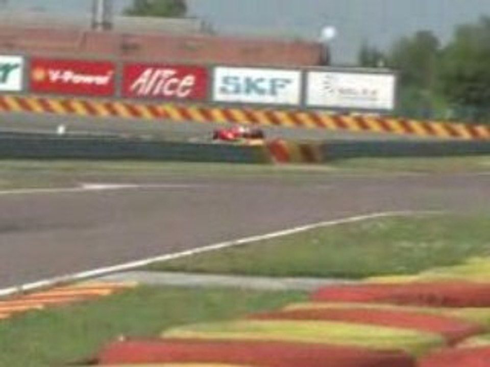 F1 test Gary Hirsch - Backstraight