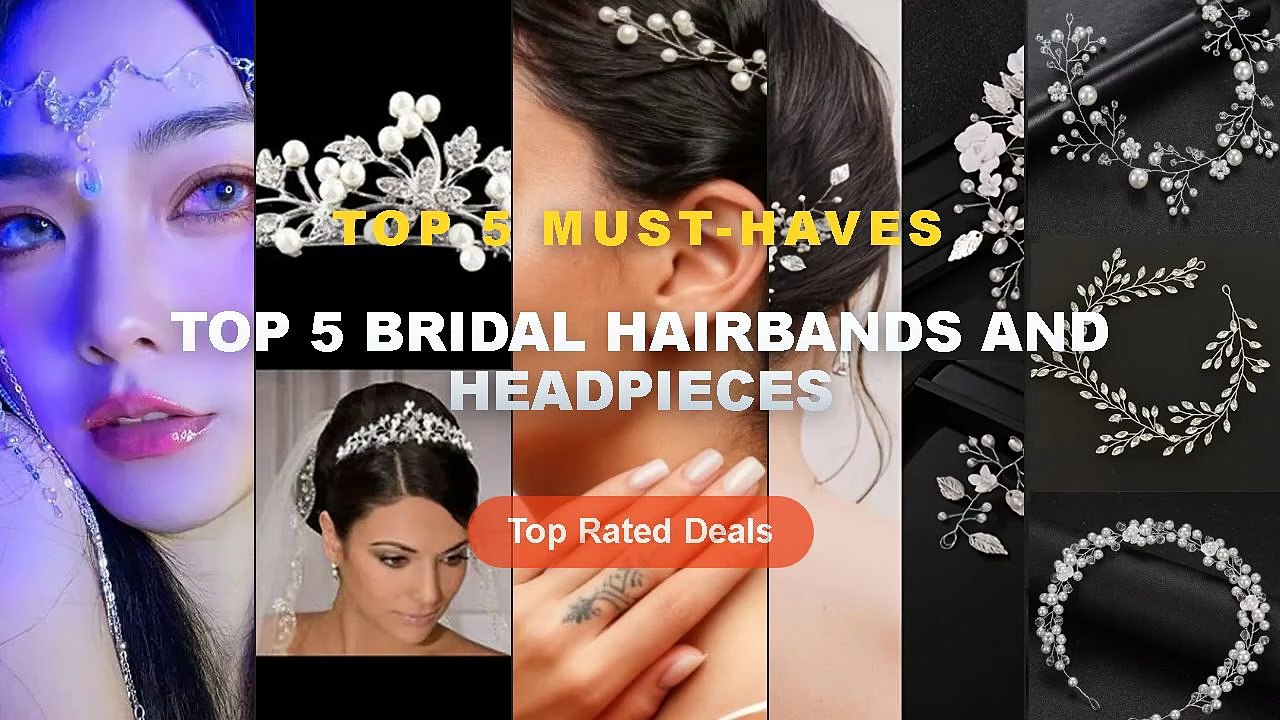 Top 5 Bridal Hairbands And Headpieces: Top 5 Best Sellers - DIEZI ...