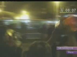 Pobladores de Pisco recuerdan terremoto con cacerolazos