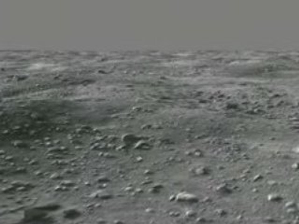 Survol du site d'atterrissage de Phoenix