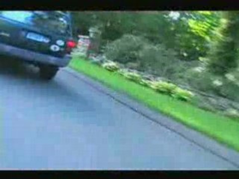 Longboarder Stopped