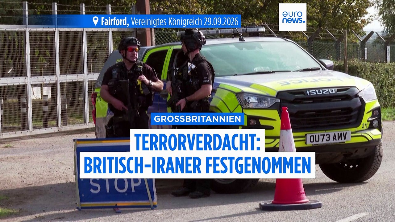Britisch-iranischer Doppelstaatler wegen Verdachts auf Terroranschlag in England festgenommen
