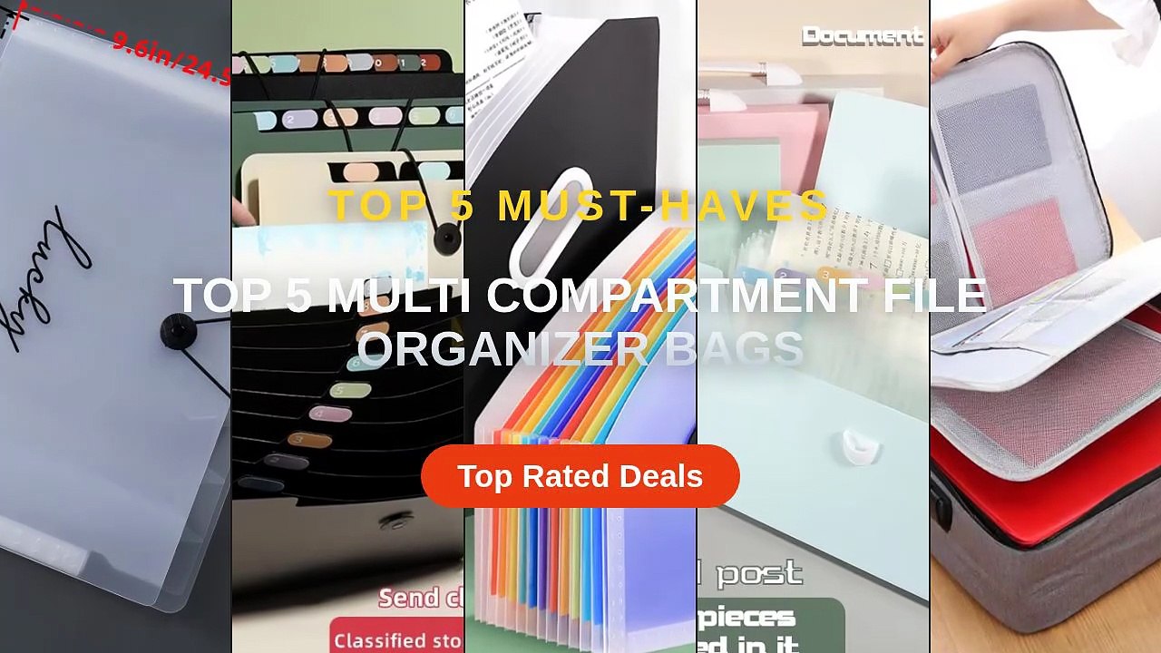 Amazing Top 5 Multi Compartment File Organizer Bags You Need To See ...