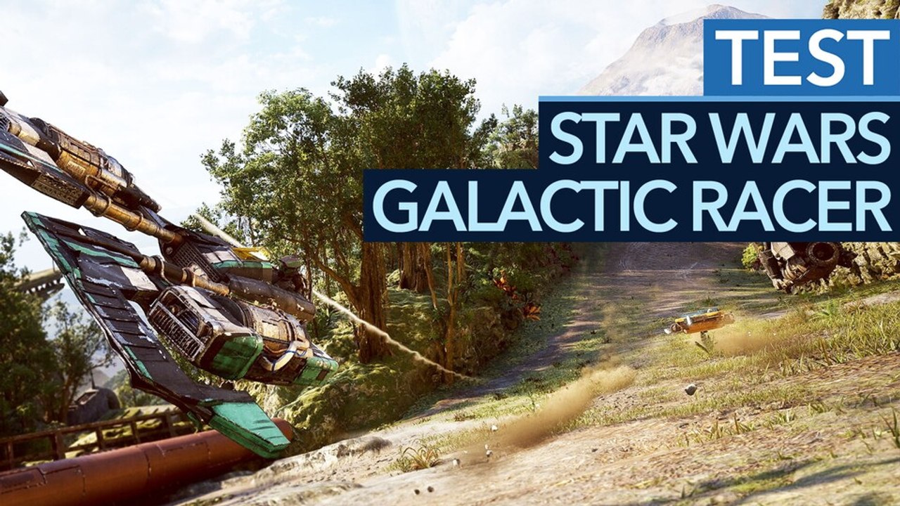 Ich will star wars: galactic racer mögen - aber das ist ganz schön schwer