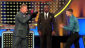 A Wild Fight Breaks Out in Front of Steve Harvey on Family Feud