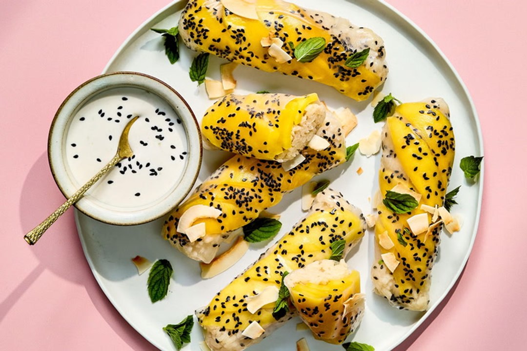 How to Make Mango Sticky Rice Rolls - video Dailymotion