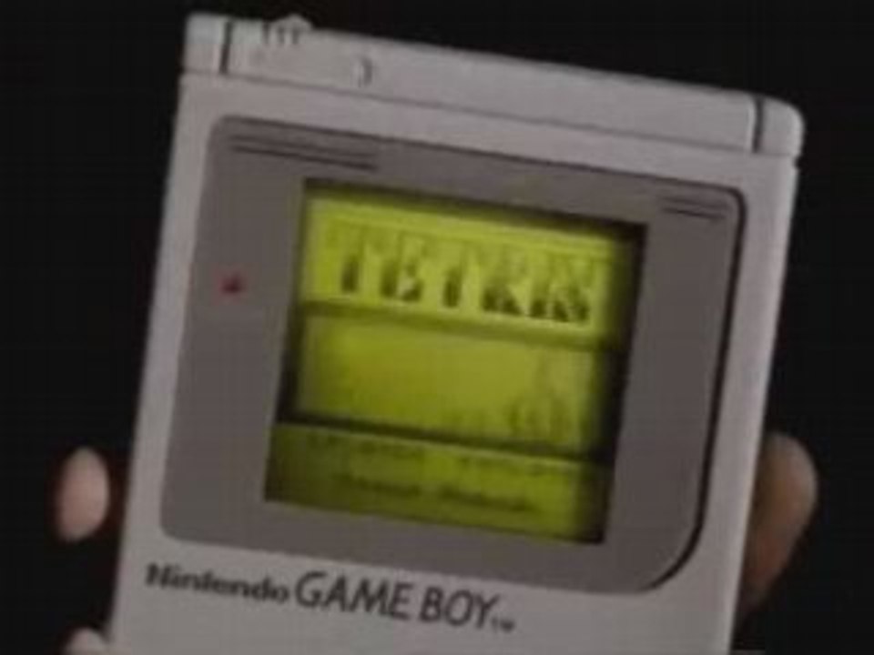 Pub Game Boy Tetris Allemand