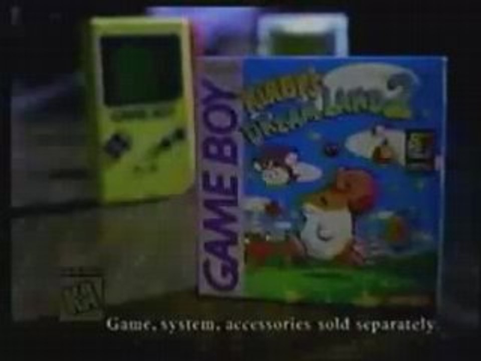 Pub Game Boy Kirby's Dream Land 2 Anglais