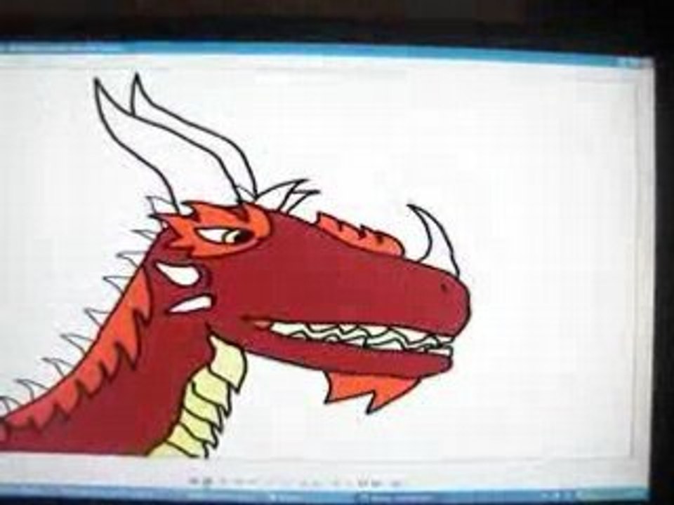 My daughter Liz's animated Dragon