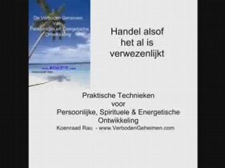 GOALSETTING UIT NLP IN THE SECRET VOOR THE LAW OF ATTRACTION