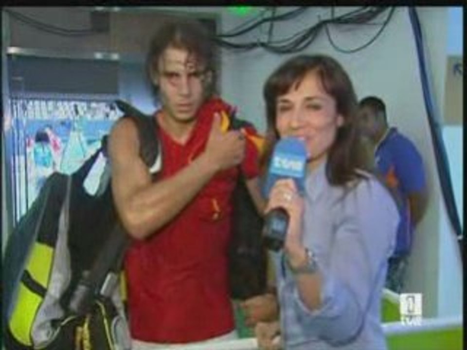 Resumen y entrevista a un Rafa  finalista emocionado