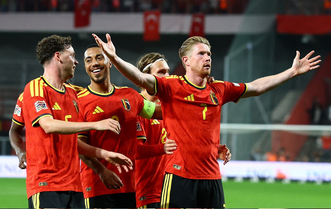 المنتخب البلجيكي يحقق فوزاً كبيراً أمام نظيره التركي