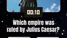 Which empire was Julius Caesar associated with?