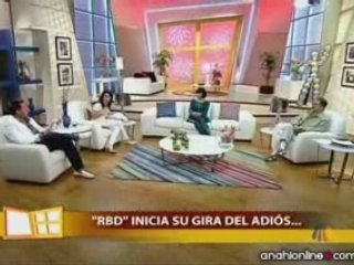 RBD INICIARA GIRA DEL ADIOS EN VNDO