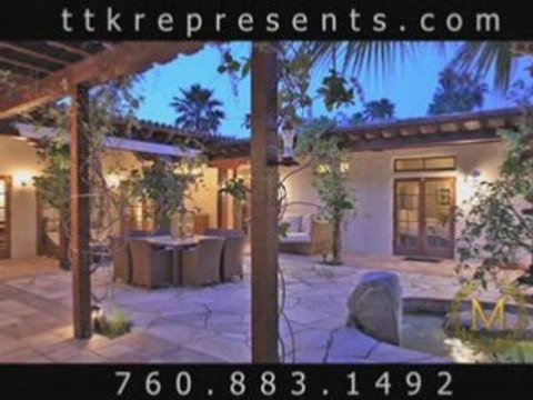Spanish Furnished Home For Sale Palm Springs Tennis Club