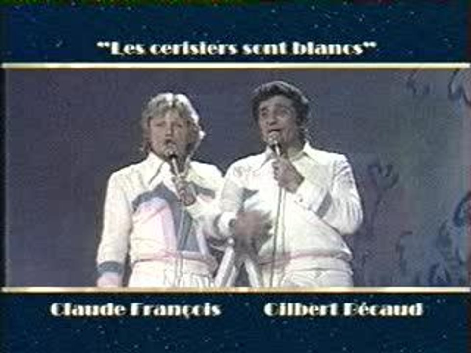 Les cerisiers sont blancs