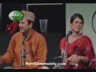 Moin Akhter in Azad Mushaira on ARY Tv -5