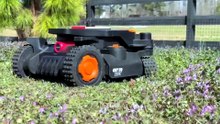 WORX Robot Lawn Mower 4WD for 1 Acre, No Perimeter Wire, WR344 Landroid Vision Cloud with AI Obstacle Avoidance
