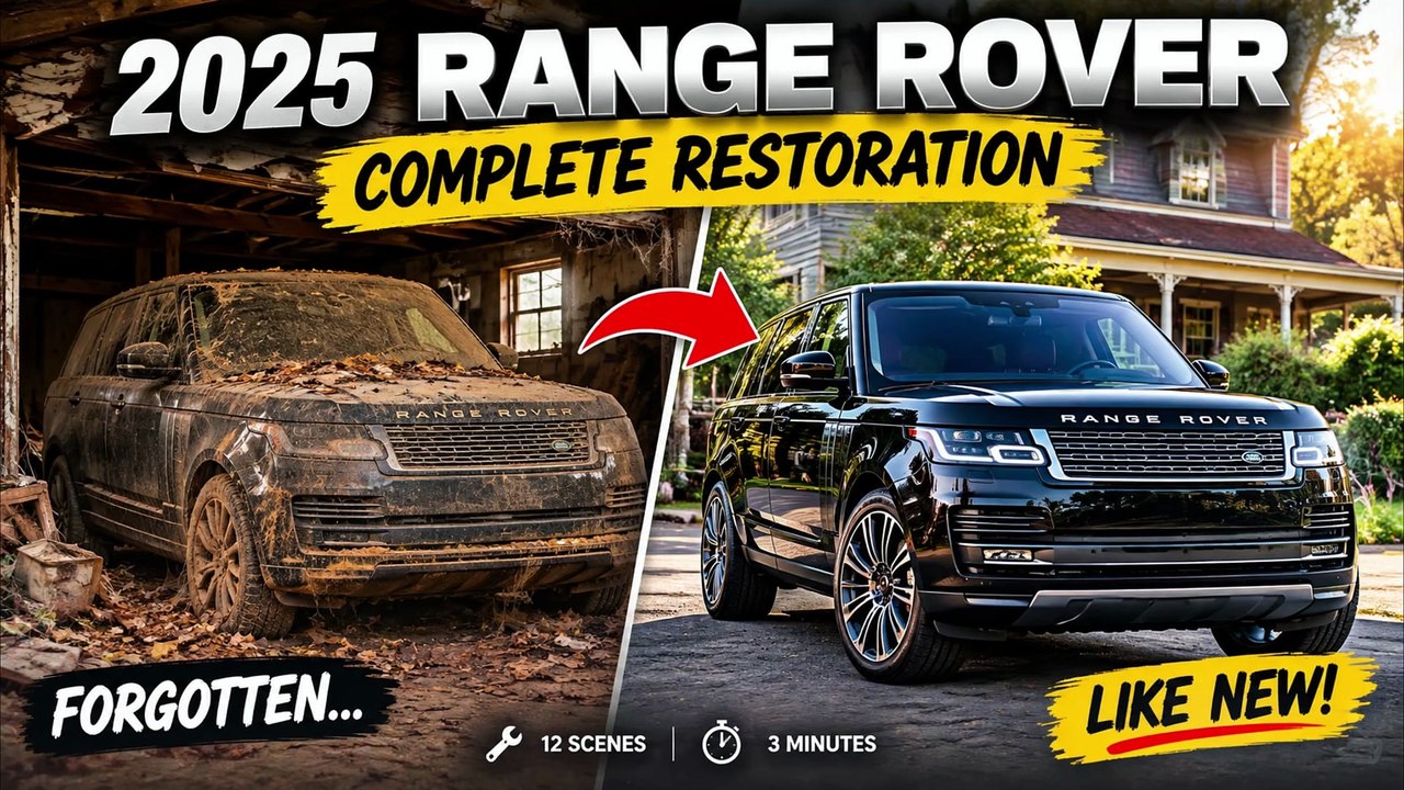 Range Rover Restoration | Amazing Video - video Dailymotion