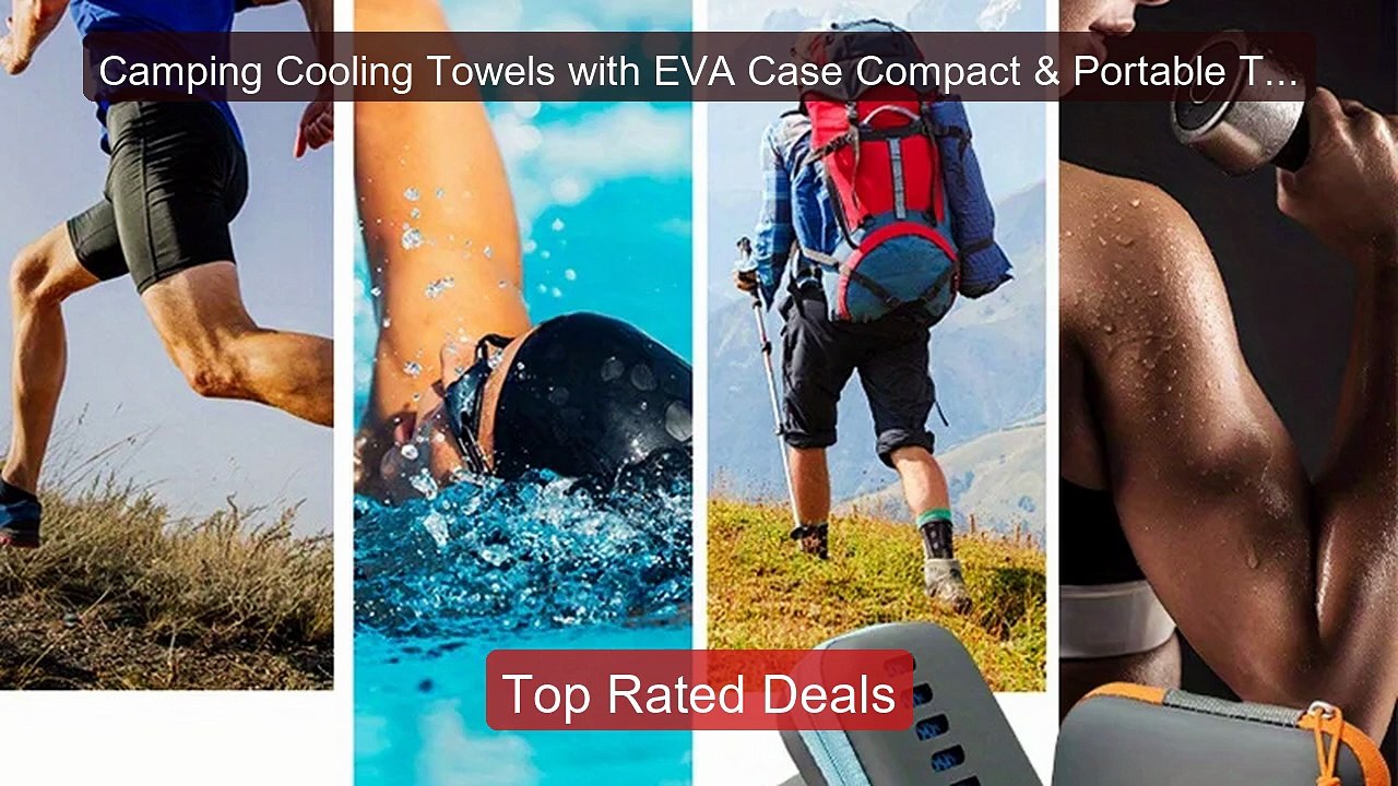 Camping Cooling Towels with EVA Case Compact & Portable Tra... -- Top Pick 2026 | Unbeatable Price!