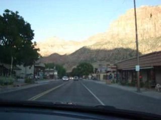 JEUDI 14 AOUT - ZION NATIONAL PARK