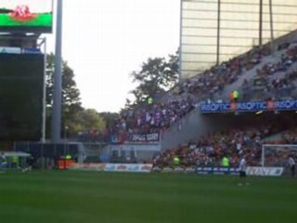 les supporters de chateauroux a lens