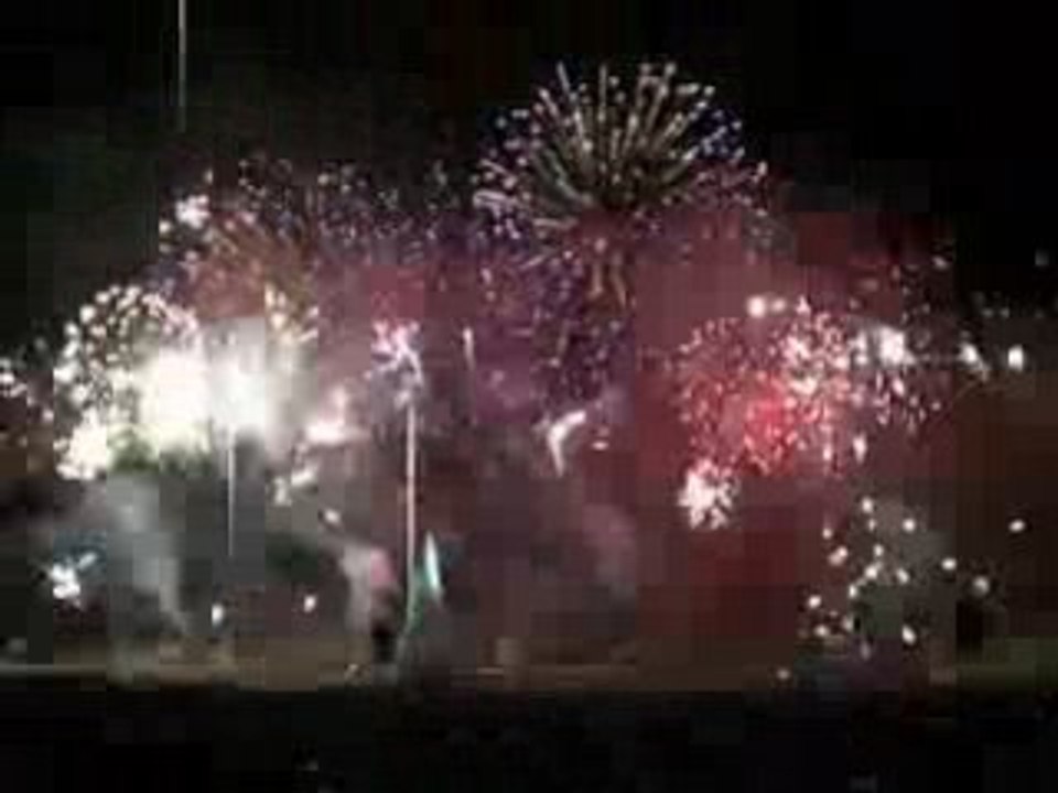 Feu d'artifice Royan 15 aout 2008