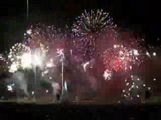 Feu d'artifice Royan 15 aout 2008