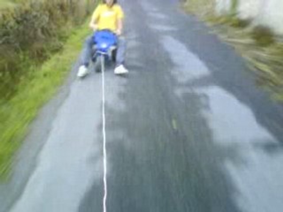 quentin en moto