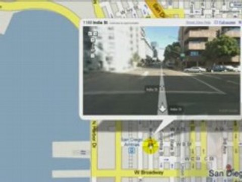 Google Street View (360 degrees)