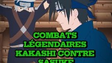 Qui gagnerait? Kakashi ou Sasuke sans le protagonisme ? Découvre des combats épiques !#Anime #naruto #kakashi #sasuke #minato
