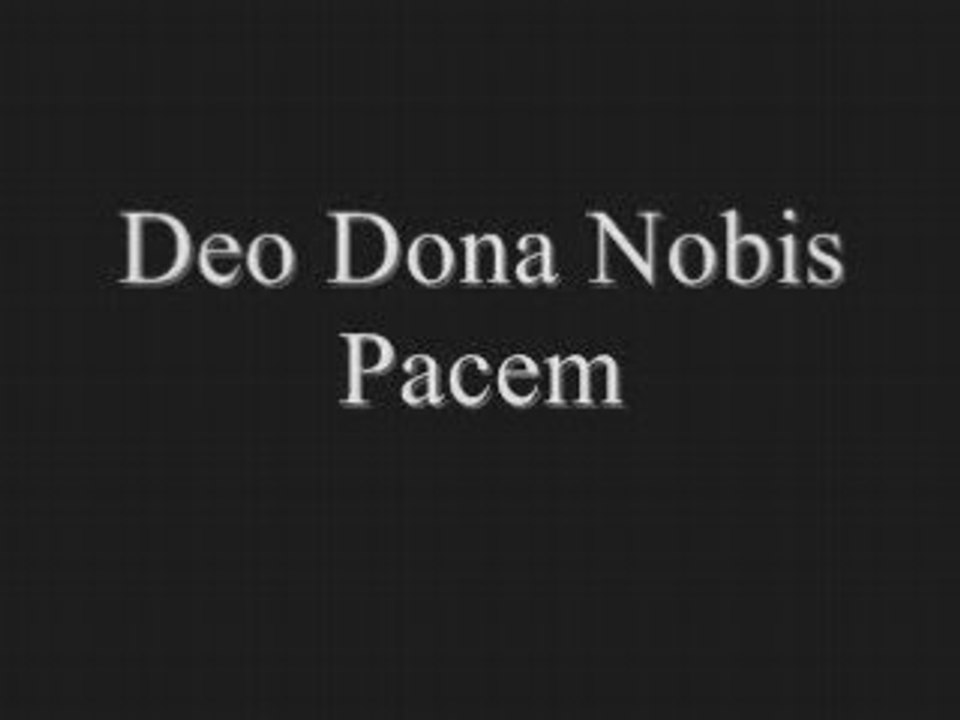 BO Death Sentence : Deo Dona Nobis Pacem