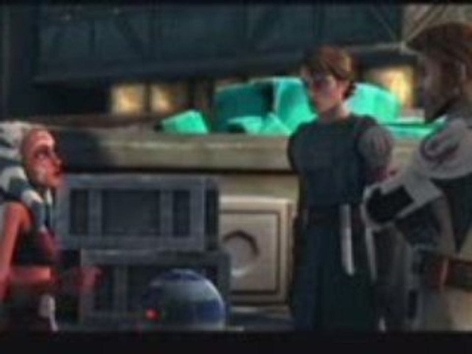 The Clone Wars arrivée de la Padawan d' Anakin