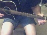 Apprendre marie j.hallyday de guitare 2eme partie