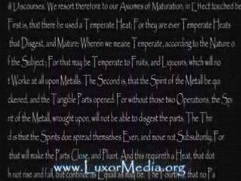 Sacred Texts - Francis Bacon - The Making of Gold