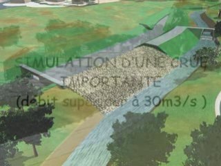 film délestage des crues de la Cadière