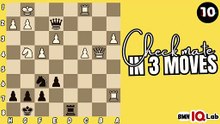 #WinningMoves 🏆😎 Can you checkmate in 3 moves? (Part 7) (Black to play)♟️