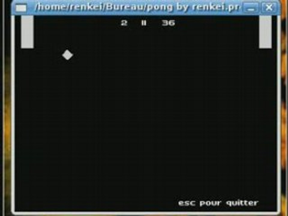 Pong en fenix
