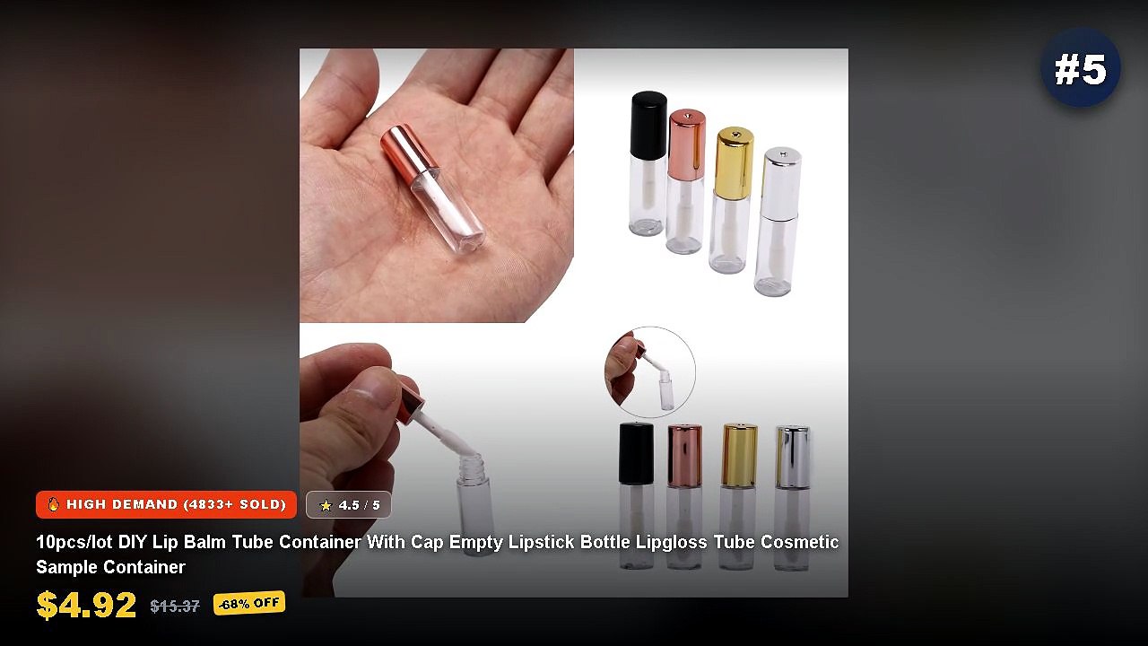 Best Top 5 Empty Cosmetic Sample Containers For Organization on ...