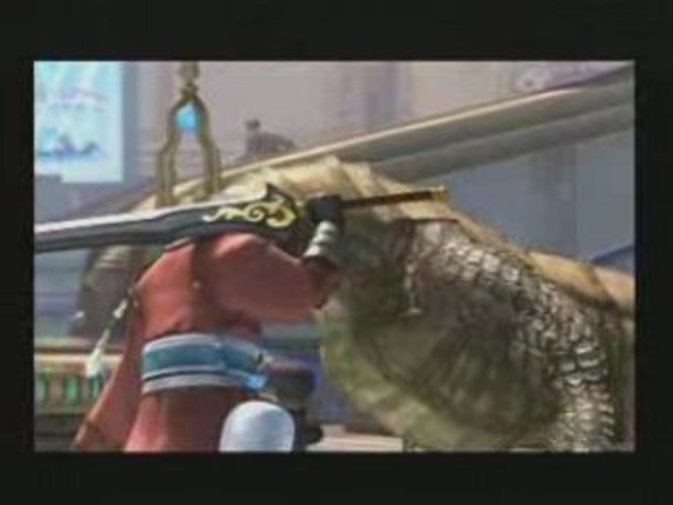 Final Fantasy X -Auron entre en scène