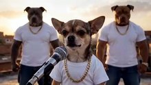 Chihuahua singing