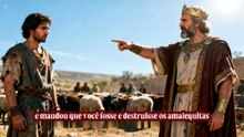 1ª Samuel na linguagem de hoje 15 e 16