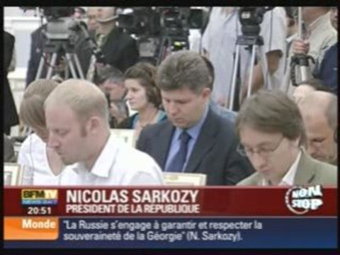 Nicolas Sarkozy en russi rencontre Dmitri Medvedev